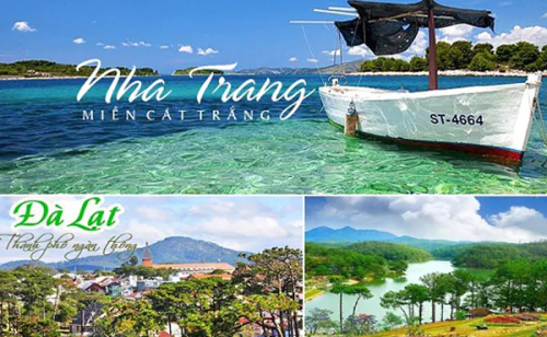 Tour Huế - Đà Nẵng - Đà Lạt - Nha Trang - Huế (5 Ngày 4 Đêm)